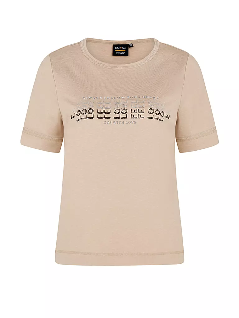 Canyon Damen T Shirt Camel